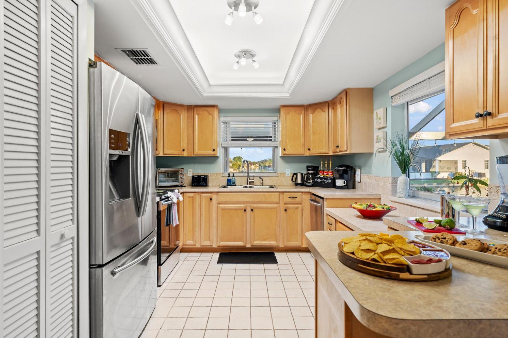 Serenity Waterfront Villa With King Suite, Private Pool, Great Lanai Enclosure And Long Water Views Кейп-Корал Экстерьер фото